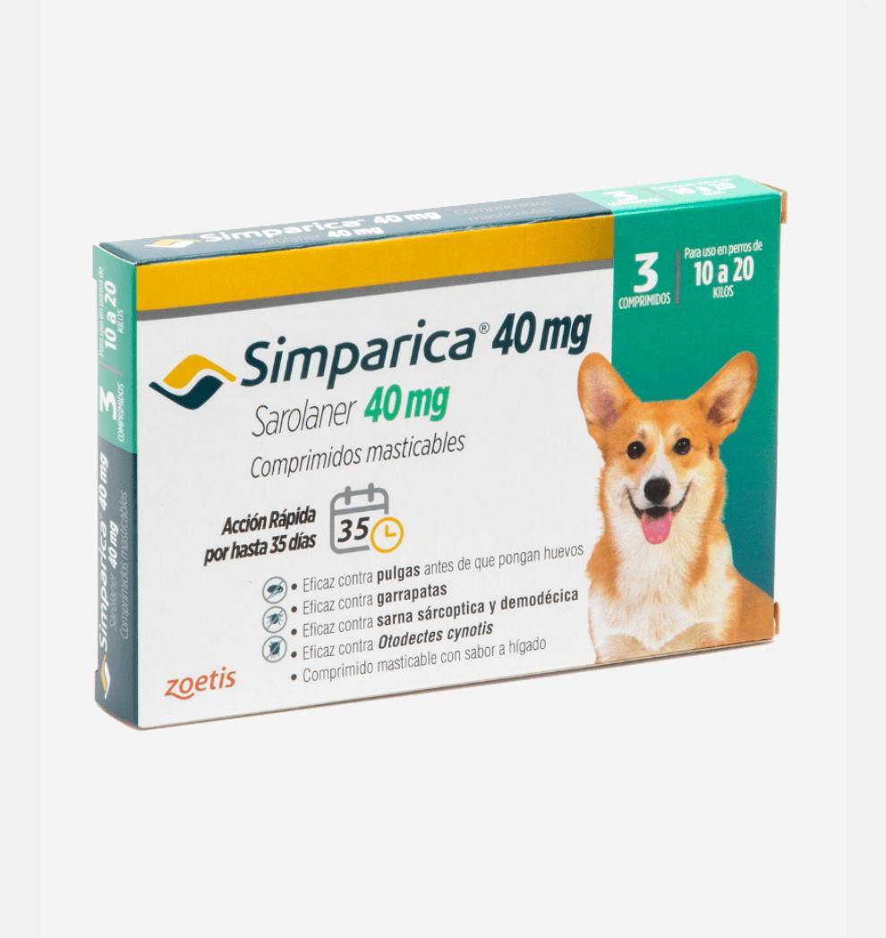 SIMPARICA x3u 10 a 20K