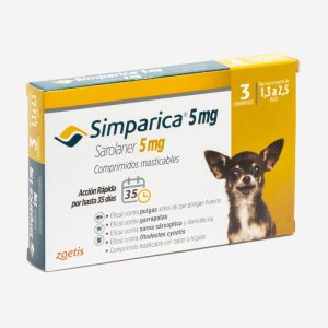 SIMPARICA x3u 1.3 a 2.5K