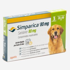 SIMPARICA x3u 20 a 40K