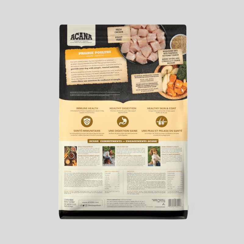 ACANA Dog Classics Prairie Poultry Récipe 9.7kg - Imagen 2