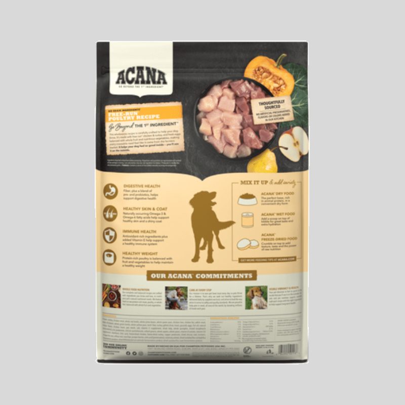 ACANA Dog Free-Run Poultry Recipe 11.3 kg - Imagen 2