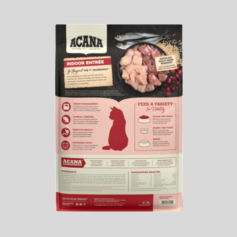 ACANA Gato Indoor Entrée 4.5kg - Imagen 2