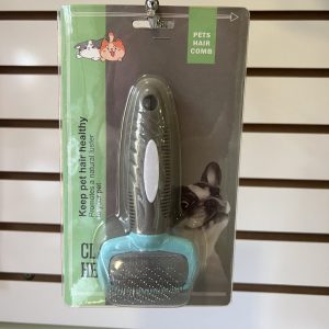 Cepillo Rasqueta con Puntas de Goma para Perros y Gatos – Pelo Corto y Largo