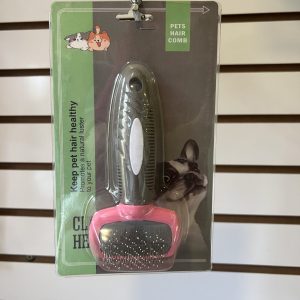 Cepillo Rasqueta con Puntas de Goma para Perros y Gatos – Pelo Corto y Largo
