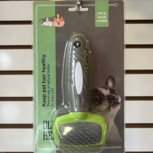 Cepillo Rasqueta con Puntas de Goma para Perros y Gatos – Pelo Corto y Largo